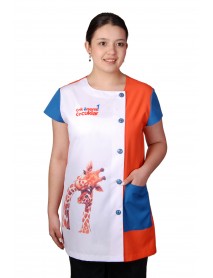 Temizlik personel baskılı önlük Temizlik personel baskılı önlük